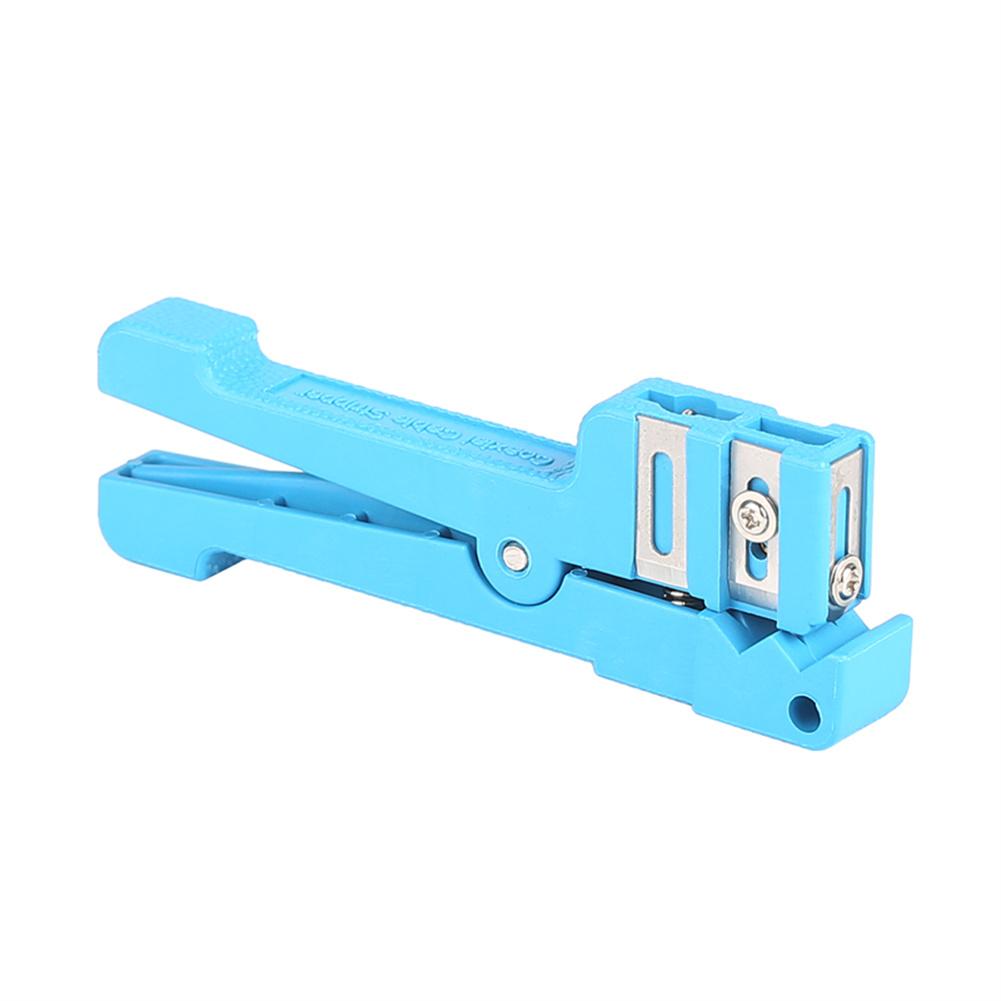 Fiber Optic Stripper Fiberglass Jacket Sheath Stripper Tool Adjustable Blades Cutter Slitter For CB Antenna Cables