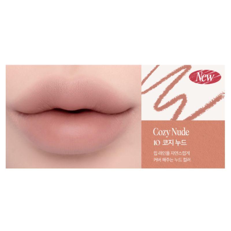 Clio Velvet Lip Pencil Special Set with Sharpener 8 Shades