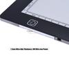 A3 47 * 37cm 23.5 Inch LED Artist Stencil Board Tattoo Drawing Tracing Table Display Light Box Pad Intelligent Touch