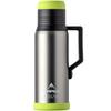 Atlas Stainless Steel Water 1200ml Perfect for Outdoor Sports and Hot Made In Silver Green ATPB-1200SXG Bottle, (1.2 Liters), Ultra-Insulated,