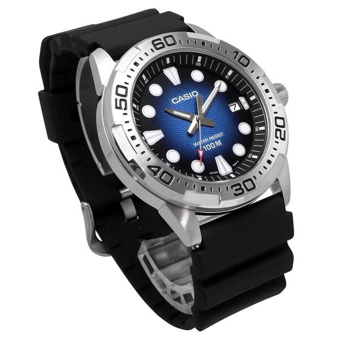 [Casio] Standard Analog Quartz Men's Watch MTD-140-2AV, Blue Urethane Band