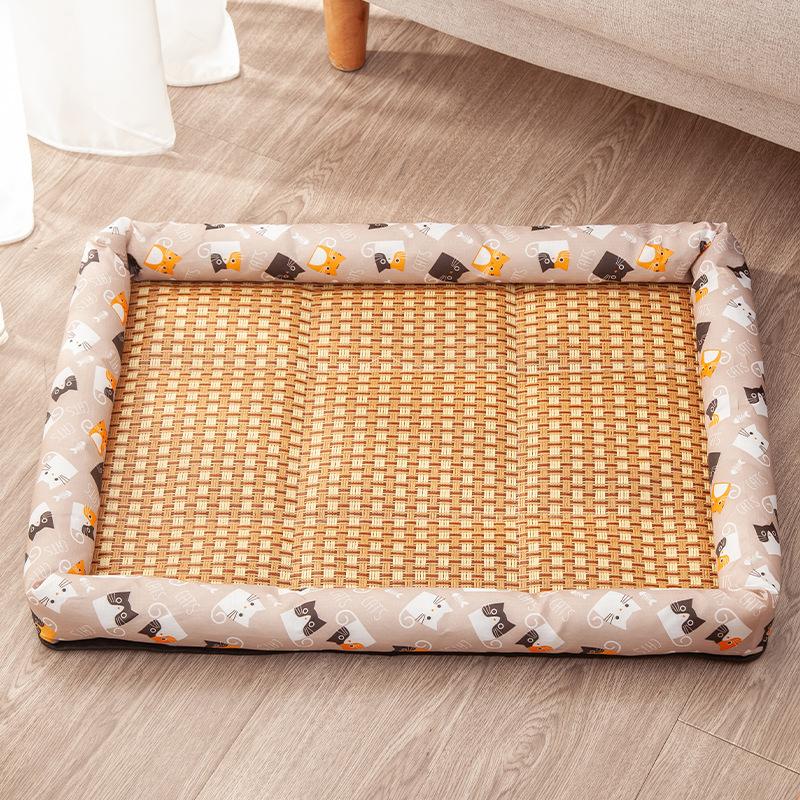 Pet Ice Mat Cool Mat Four Seasons Universal Dog Cannel Mat Summer Cat Nest Cooling Wearproof Pet Sleeping Supplies