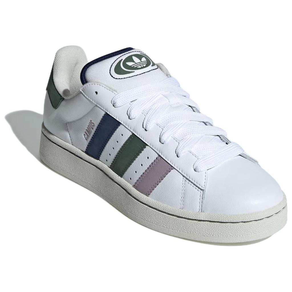 Adidas Campus 00s White Preloved Fig Dark Blue Unisex Sneakers Footwear-White IH3279