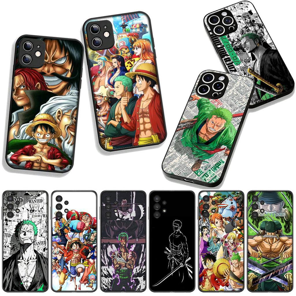 Roronoa Zoro Luffy One Piece Cover Phone Case for Xiaomi Poco F7 F6 F8 Ultra F5 X7 X6 X5 X3 NFC M7 M6 Pro C85 C75 C65 C71 C61
