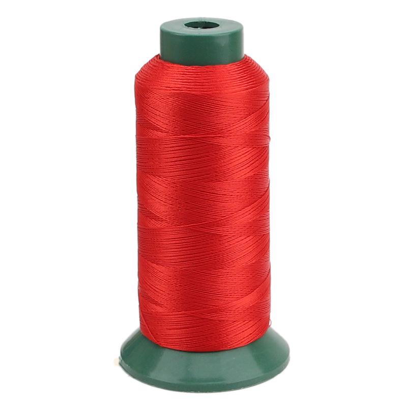 Sewing Machine & Handcraft Thread: High-Strength Mercerized Nylon for Upholstery, Leather, and Jeans