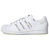 Superstar Logo Stripes - White Bright Green Unisex Sneakers Footwear-White GX2990