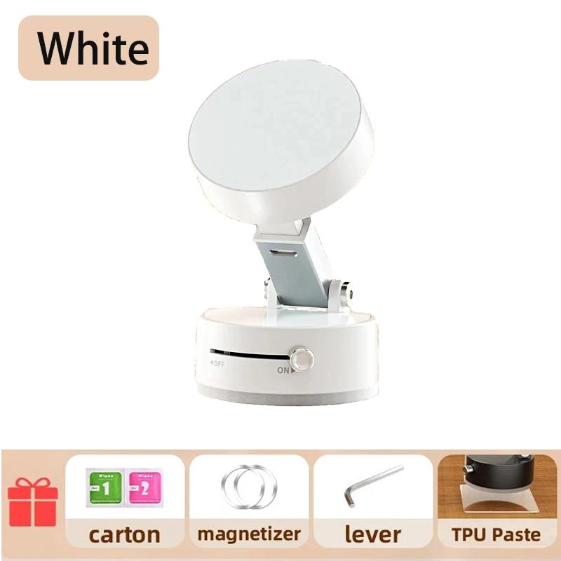 Вакуумная присоска Магнитный держатель для мобильного телефона Складной Портативный Магнитный Кронштейн Крепление Аксессуары для телефона Для iPhone/Samsung