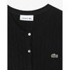 Lacoste Womens Cable Crewneck Cardigan Af091e 54n 031