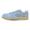 Jordan Air Jordan 1 Нескользящие Устойчивые к истиранию Низкие Винтажные Баскетбольные Кроссовки Унисекс Белые IF4391-100