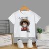 Anime Character Print Tshirt For Kids Summer Comfortable Tshirts Childrens Clothing Tshirts