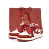 Air Jordan 1 Low Винтажные Баскетбольные Кроссовки Женские Красные FJ3465-160(Team676-SBOX)