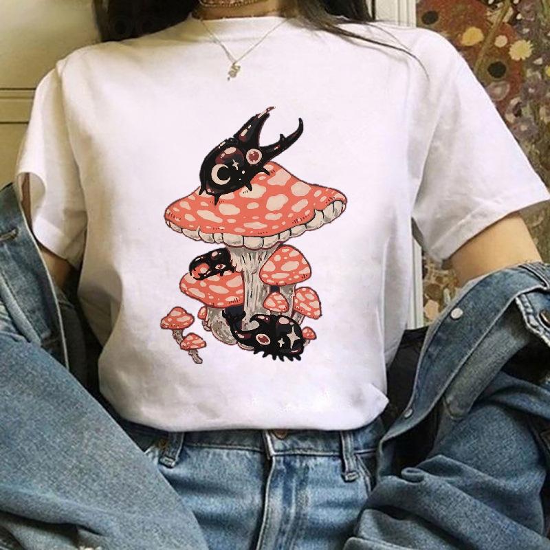 Summer T-shirts Kawaii Cat Funny Tshirt Cute Fashion harajuku graphic t shirts Fashionable polyester fabric