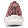 Skechers Go Walk 7 Удобные Простые Дышащие Легкие Низкие Повседневные Кроссовки Женские Розово-Коричневые 125204-MVE