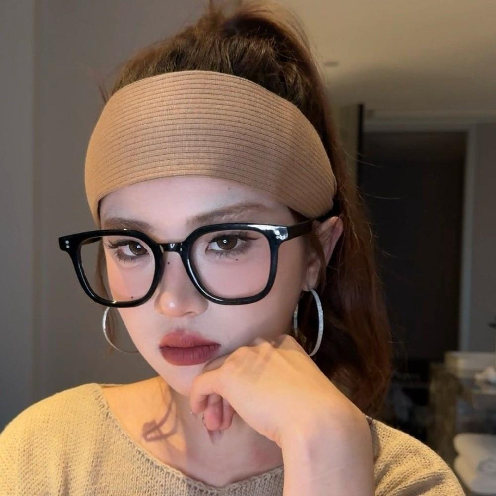 High-End Turban Headband Soft Head Band Trendy Wide Knitting Hairbands Hair Accessories