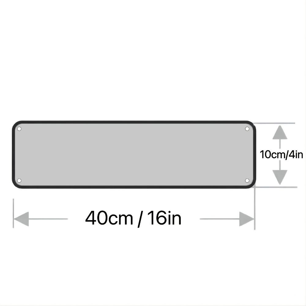 One Piece "BBQ Avenue" Metal Tin Sign (16x4 Inches / 40cm*10cm) Vintage Sign Decoration Wall Art Wall Decoration Room Decoration