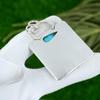 Friendship Day Deal Sleeping Turquoise Gemstone Sterling Silver Pendant Jewelry