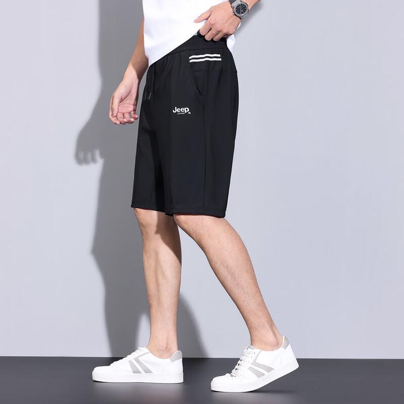 Jeep Мужские легкие повседневные спортивные и пляжные шорты