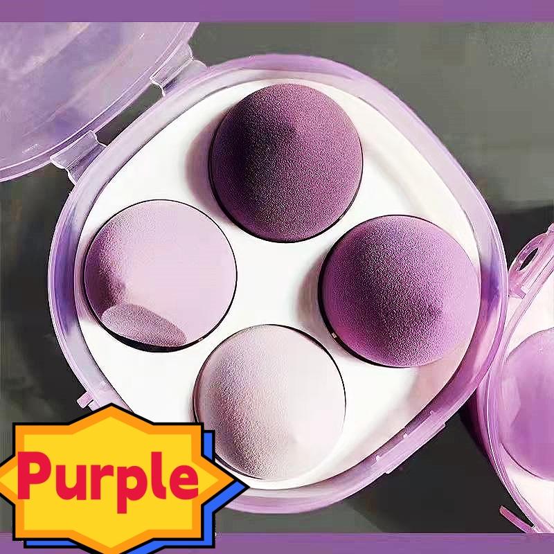 4 шт., женская губка для макияжа, губка для макияжа, пудра, губка для красоты, инструменты