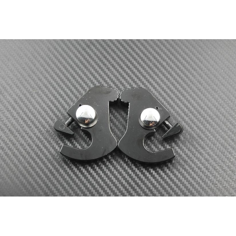 Motorcycle Detachable Rotary Sissy Bar Luggage Rack Docking Latch Kit Black/Chrome For Harley Sportster XL Softail Dyna Touring