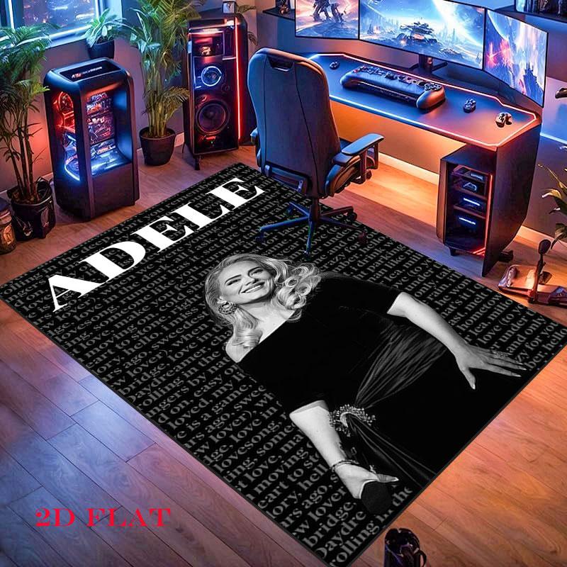 Adele Soul Carpet Rug for Living Room Bedroom Home Sofa Decoration,Kids play Nonslip Floor Mat