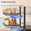 Multifunctional Kitchen Microwave Oven Storage Rack