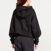 Nike Короткая флисовая куртка с капюшоном женские куртки черные CK1506-010