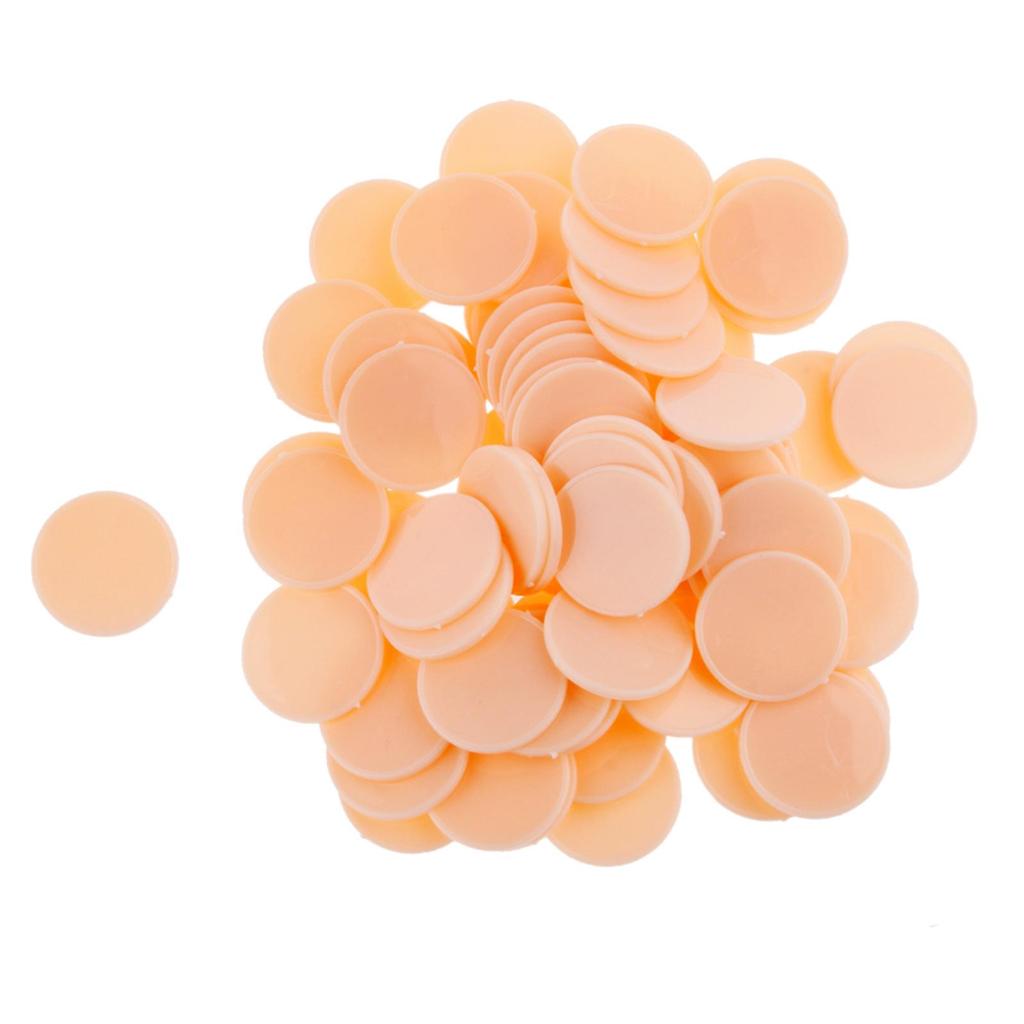 100 штук пластиковых фишек для покера, фишки для бинго, жетоны, игрушки для вечеринки, казино, аксессуар для настольной игры