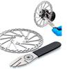 Bicycle Disc Brake Pads Bike Brake Wrench Stainless Steel Repair Tool Road Mountain Bicycle Disc Flattening Correction Wrench
