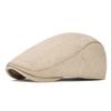 Берет Мужской Осенне-Зимний Теплый Восьмиугольный Кепка Британская Кепка Вперед Кепка Газетчика