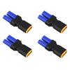 Boladge 4 шт. Штекер XT60 (папа) на Разъем EC5 (мама) Беспроводной Адаптер для RC LiPo