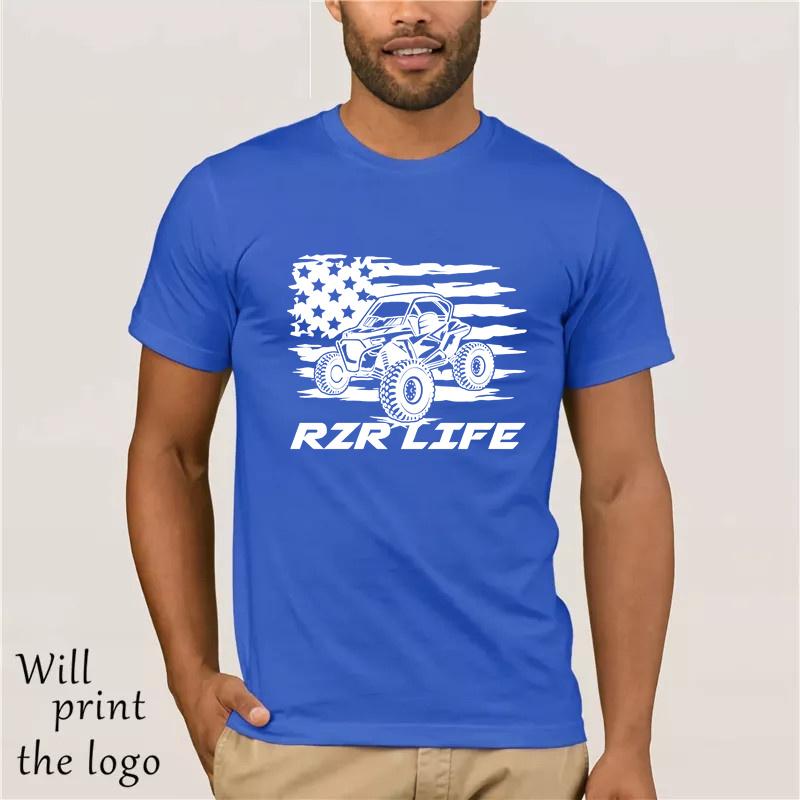 Футболка Rzr Life для любителей квадроциклов Футболка для бездорожья для мужчин и женщин Футболки для грязевых гонок