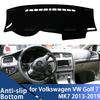 Для Volkswagen VW Golf 7 MK7 2013-2019 Накладка на панель приборов Автомобильный лайнер Анти-УФ коврик Защита от солнца Dashmat Ковер Аксессуары для панели