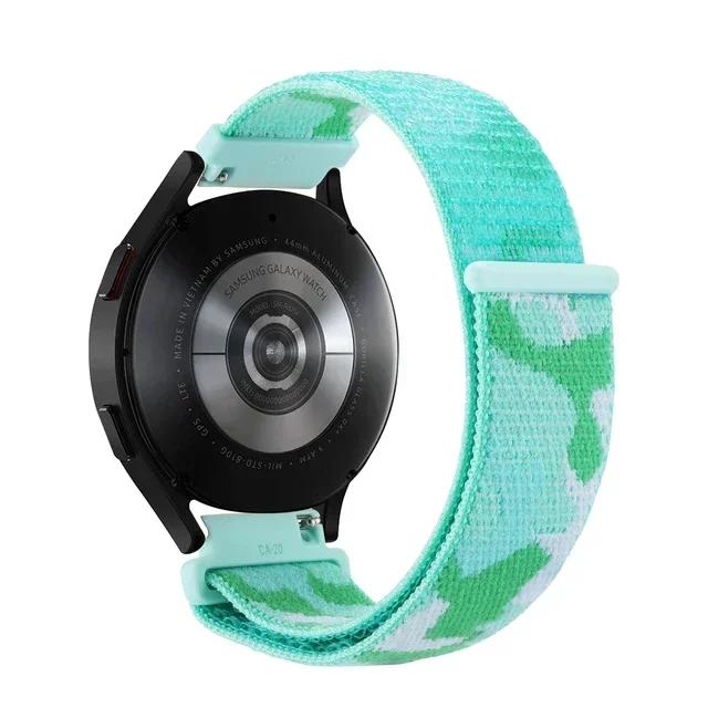 Нейлоновый ремешок 20 мм 22 мм для Garmin Forerunner 55 165 265 255 Сменный ремешок для Gramin Active 5/Vivomove Trend/Vivoactive 5