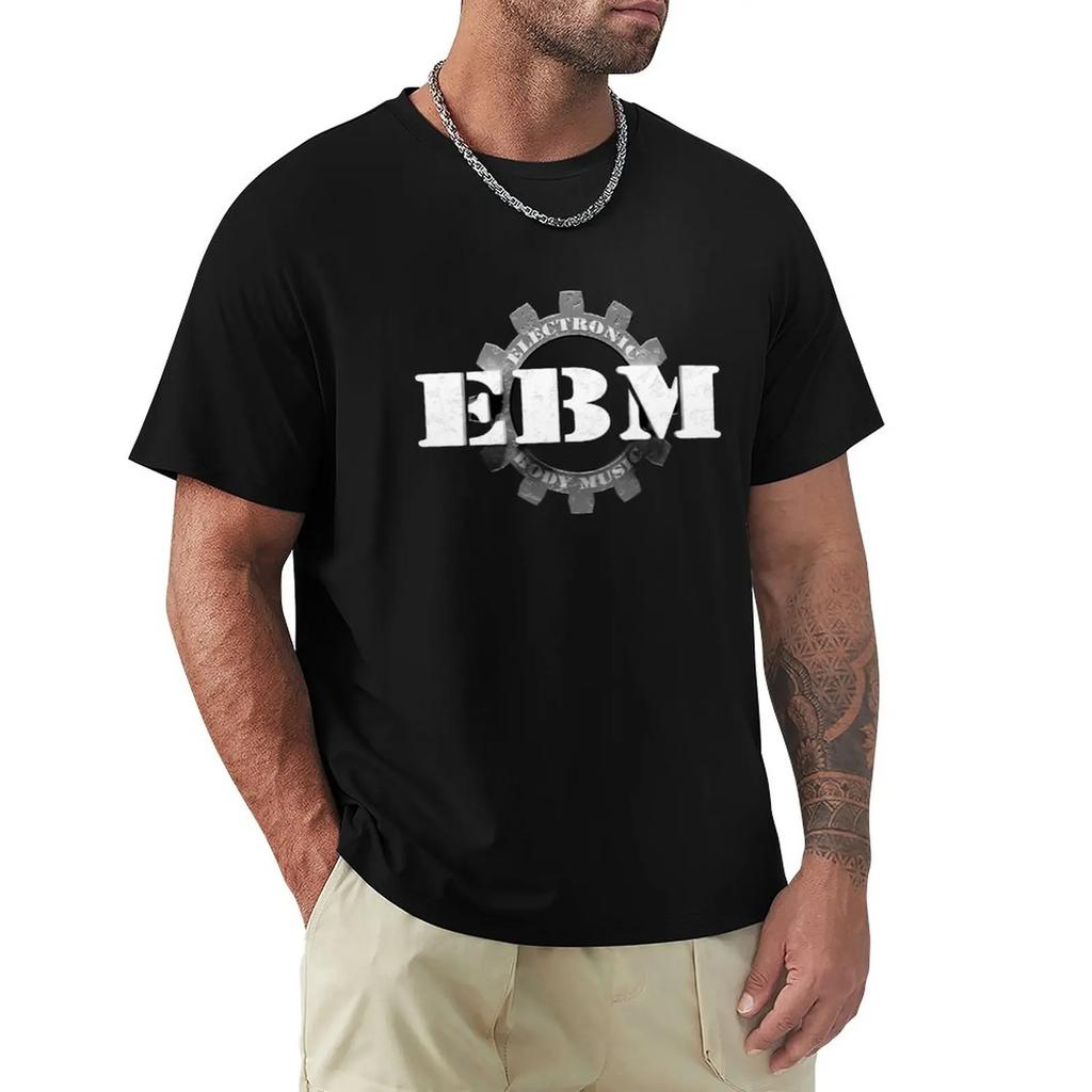 EBM Electronic Body Music Gear Icon 2 T-Shirt Blanks Anime Clothes Quick Drying T Shirts for Men Ins Y2k Hot Sell New Brand