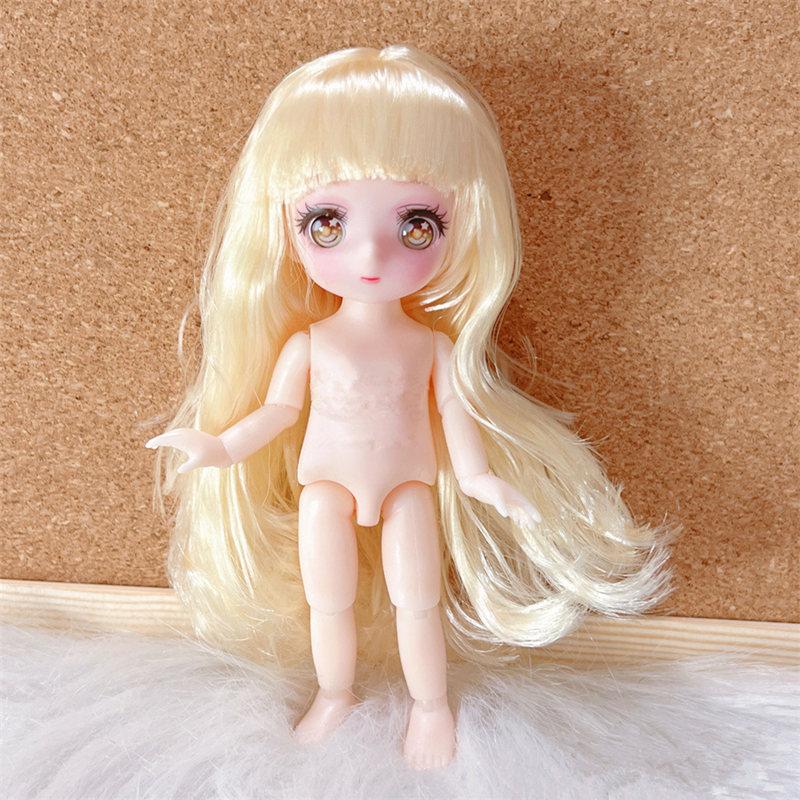 16 см 23 см Милая Аниме Кукла 1/8 BJD Многосуставная Кукла Кукла для Переодевания для Детей