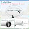 Pool Replacement Hose Pool Filter Hose Quick-Connect Flexible Heavy-Duty Pipe Parts for Swimming Maintenance Hot Tubs Filtration
