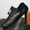Весенние новые универсальные туфли больших размеров, спортивная уличная мужская повседневная обувь, кожаная обувь