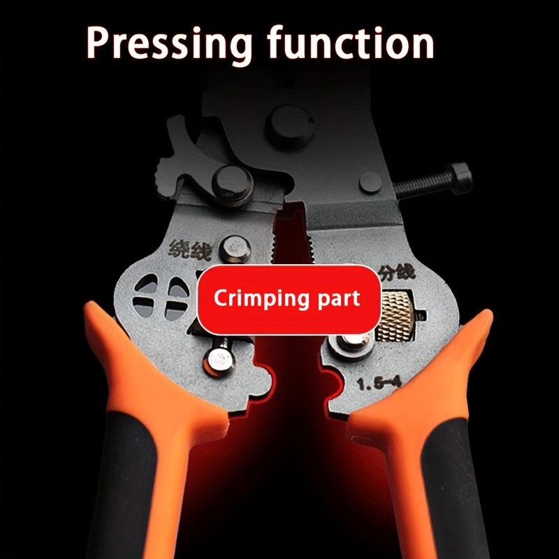 Многоцелевой инструмент для зачистки проводов, прочный инструмент для резки кабелей и проводов из высокоуглеродистой стали для всех электротехнических работ