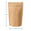 50 100g Coffee Bean Storage Bags, 130x210mm, Zipper Bags, Aluminum Bags, Stand-Up Bags, Kraft Paper Bags, Stand-Up Bags, Storage Bags, Airtight Bags w