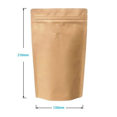 50 100g Coffee Bean Storage Bags, 130x210mm, Zipper Bags, Aluminum Bags, Stand-Up Bags, Kraft Paper Bags, Stand-Up Bags, Storage Bags, Airtight Bags w