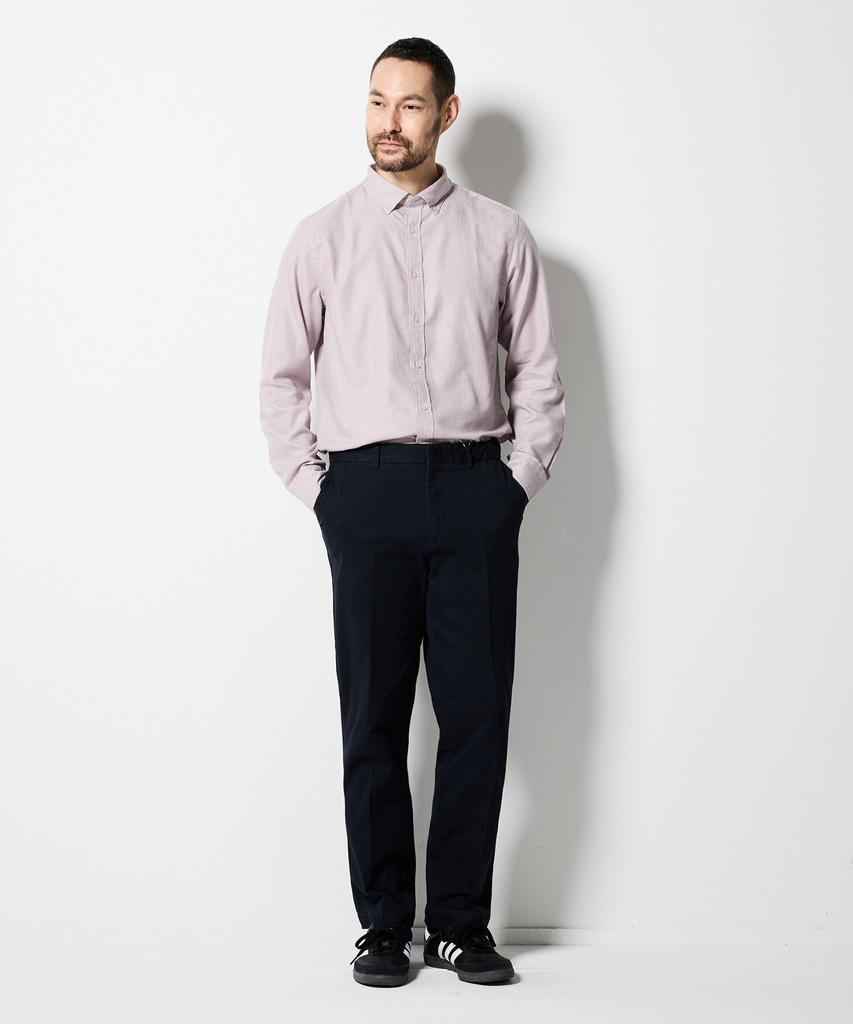 STCO Diems [Hidden Band] Bio-Washed Chino Pants Navy (Straight Fit)_Dpavz05Csn