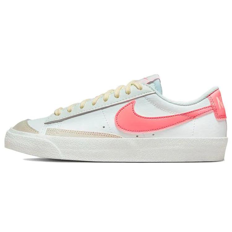 Nike Blazer Low '77 Grade School 'White Pink Gaze' (Unisex) Summit White / Coconut Milk / Pink Foam / Pink Gaze Kids' Skateboarding Shoes