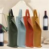 Leather Gift Box for 750ml Red Wine Bottle - Single Bottle Sleeve