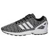 Оригинальные ZX Flu Ткань Износостойкие Дышащие Низкие Беговые Кроссовки Мужские Черный Белый BB2166()