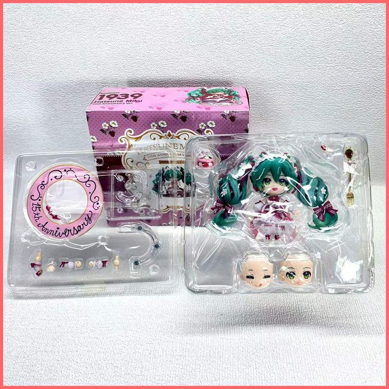 Anime Nendoroid Hatsune Miku Strawberry Cake 15th Anniversary Edition #1939 Action Figure Collectible Model Toy Gift