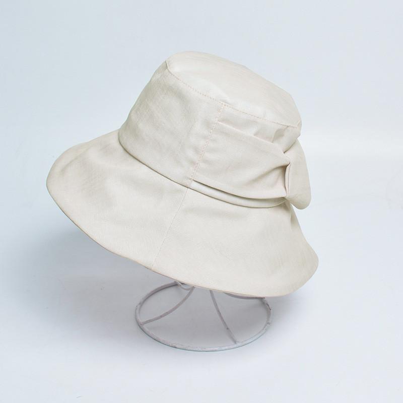 Summer Women Floppy Hat With Sun Protection And Breathable Polyester For Casual Sunshade