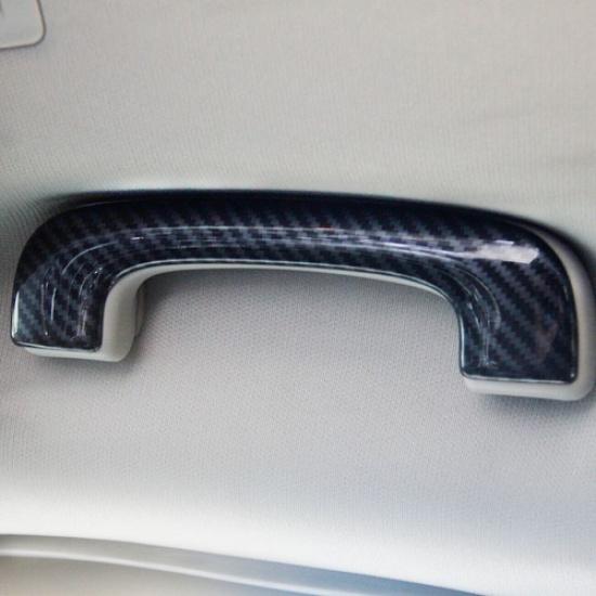Carbon Fiber Roof Grab Handle Cover Trim for Dodge Durango 2010- Accessories