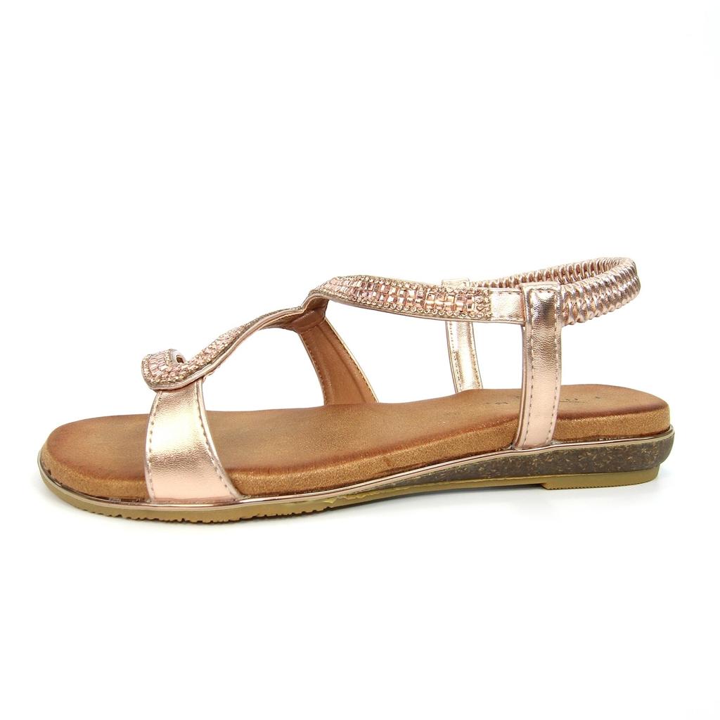 Lunar Womens/Ladies Emilia S Pattern Sandals