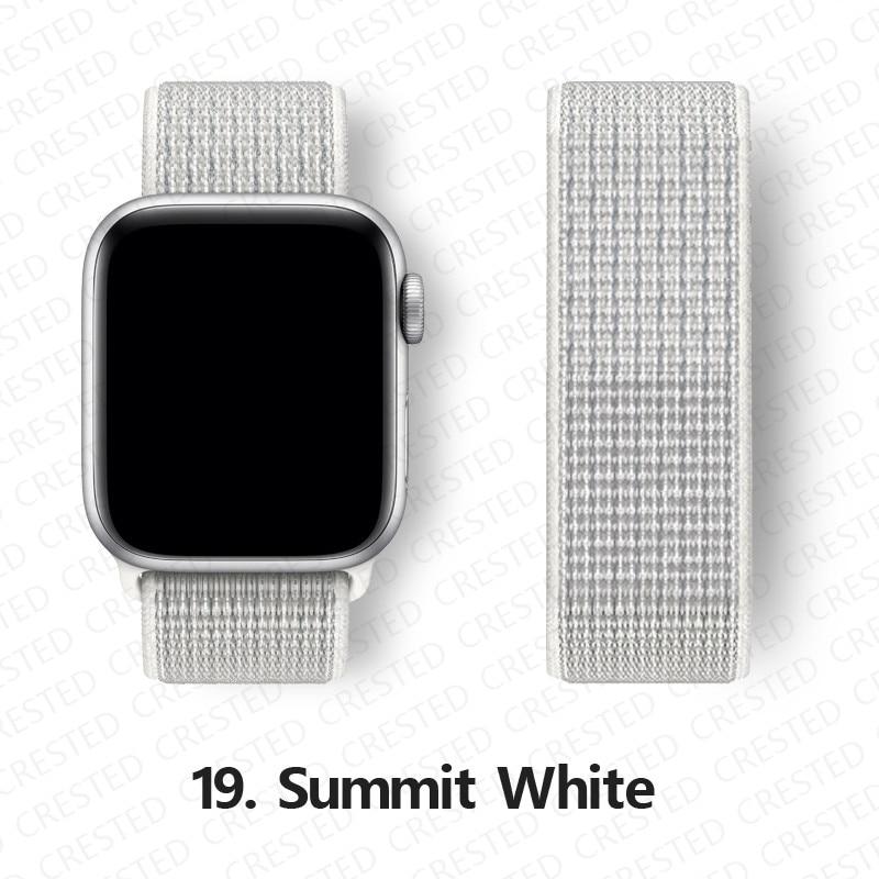 Нейлоновый ремешок для Apple, ремешок для часов 44 мм, 40 мм, 42 мм, 38 мм, браслет для умных часов, ремень, спортивный браслет-петля, iWatch series 3, 4, 5, 6, se, ремешок