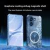 Чехол для Xiaomi POCO X8 Pro Жесткий ПК Теплоотвод Магнитный Защитный Задний Чехол для Телефона POCO X8 Max X8Pro